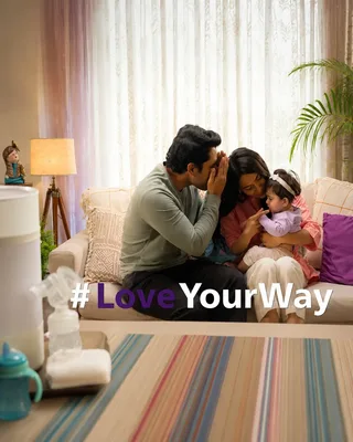 Valentine's Day influencer ad campaign for Philips Avent